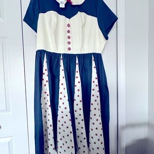 Disney Marvel Captain America dress 2X. New with tags.